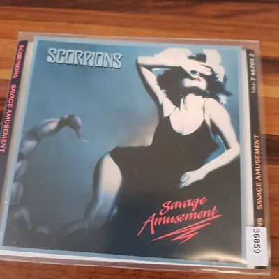 SCORPIONS : Savage Amusement  SONO  > VG+ (CD) • £11.20